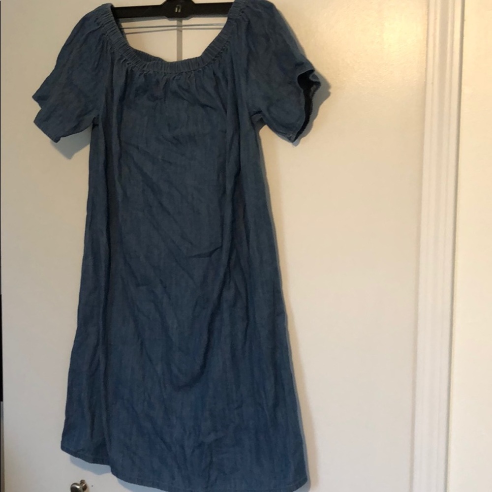 NWOT denim dress